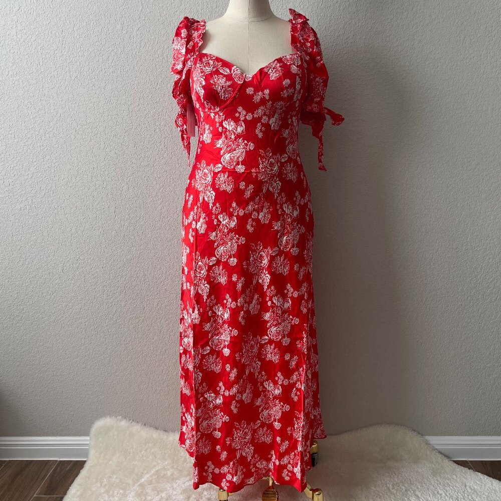 NWT Selkie Secret Admirer Silk Poet Slip XL